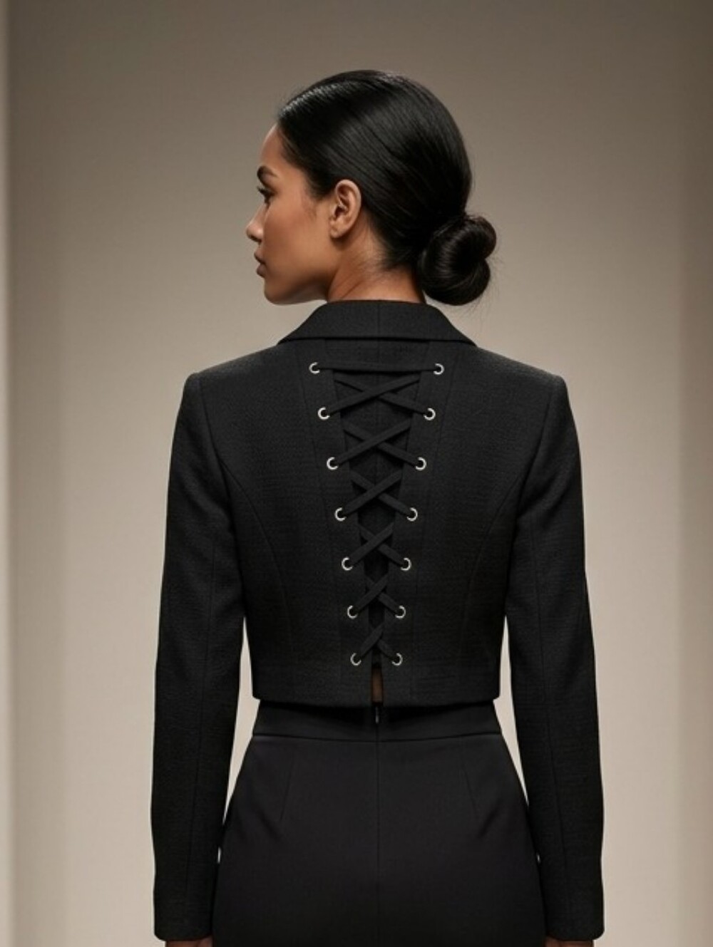 Have Black Cropped Blazer